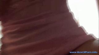 Mai Ly Teaches Landlord to Tango with Her Large Boobs Then Spanks Him Rough!