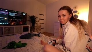 Squirt-filled cum-humping extravaganza instead of playing it coy!