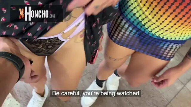 Petite Latina slut gets BBC in public