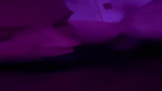 throatdeep while chatting on the phone