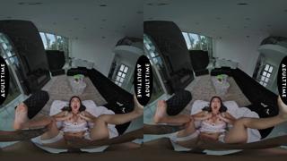 Sexy babe Nicole Doshi gets intimate with cock🌭, rides and titty fucks