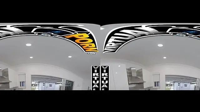 VIRTUAL PORN - Madi Laine Is Doing The DIshes But Can't Resist Her Horny Stepbro's Sexual Urges