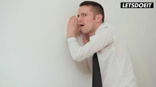 Blond Cutie Hookups with Lustful Dude at Cranky Hotel - Filthy Flings