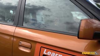 Faux Driving Lesson - Elegant Blonde With Stellar Boobs Gets Fucked Inside The Car