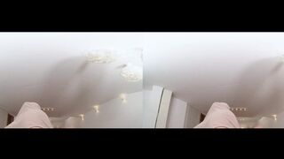 Blows date, hijab-tied cum-fisting, Arab bombshell, first-time anal👌, and messy facial, all in one steamy virtual session.