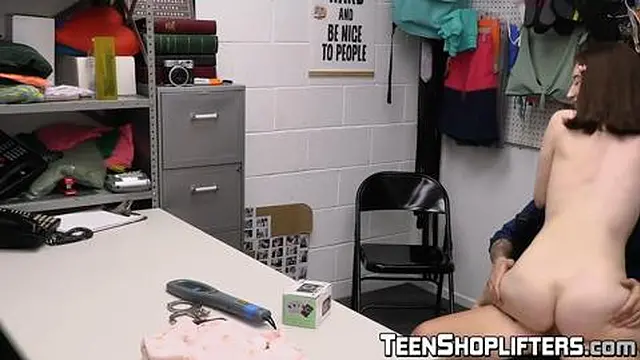 Handsome Billy Boston grips Ava Davis tightly