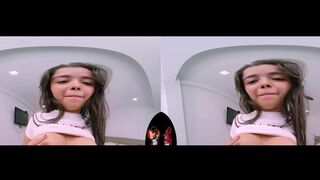 VRLatina: Latina Cutie Takes Hardcore Banging At Her VR Pad