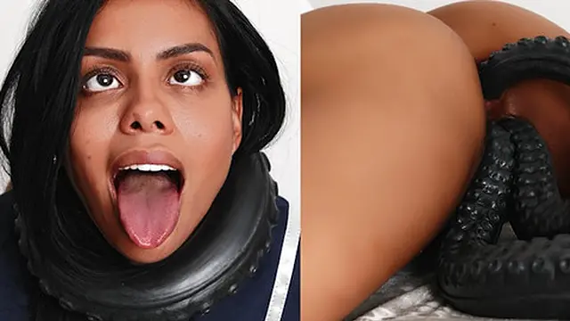 Black Teen Canela Skin Triple penetration - Intimate POV Hardcore Cumswap