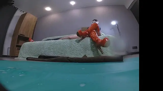 Close-up Face Sitting Spitting Ass🍑 Smothering POV Yoga Pants