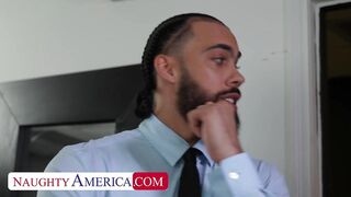 When the office is empty Amari Anne loves to get wild with her co-worker
