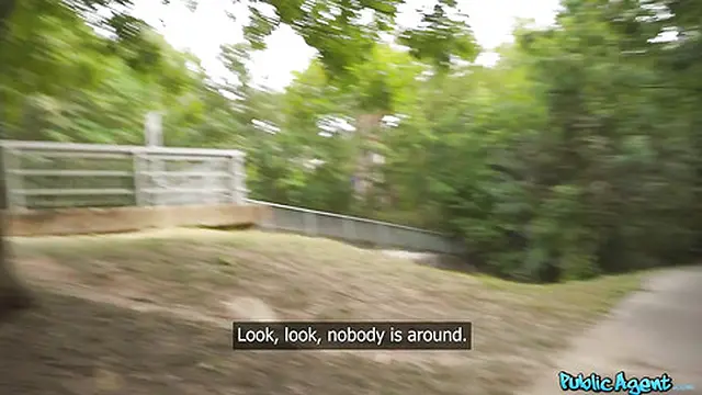 Public Agent - Fresh college girl with fierce curves takes it public for the first time