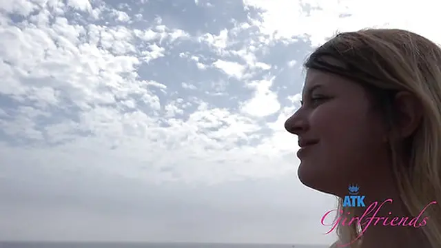 Hot beach getaway with Dez Hansen and her tight pussy🌮️ POV in the car