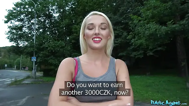 Public Agent - I Creampied Young Love’s Hot Pussy✌ Outside