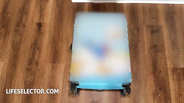 Travel blogger CaliforniaBabe sucks your dick after luggage sex toy mix up