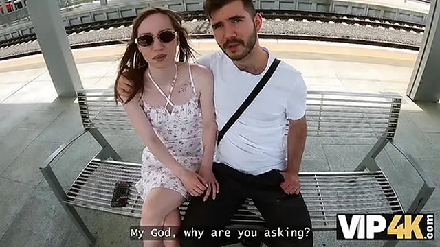 VIP4K  Wealthy worker blowjob for cash