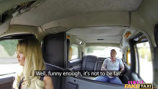 I Don’t want CASH I want Sweet WARM CUM - Female Fake Taxi