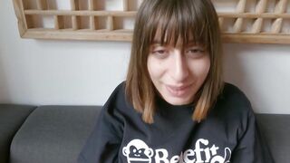 Squirt & Italian Dirty Talk – Silvia Soprano rides me, moans hard and swallows my cum!