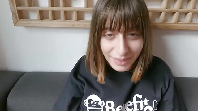 Squirt & Italian Dirty Talk – Silvia Soprano rides me, moans hard and swallows my cum!