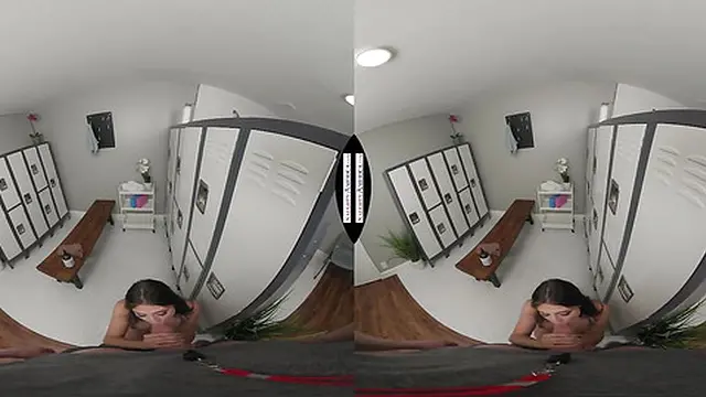 Aubree Valentine agrees to pay off her gym fees with her mouth plus pussy