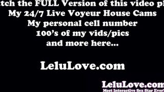 Pornstar brings you behind the scenes of daily life of sex cumshots JOI costumes & more - Lelu Love