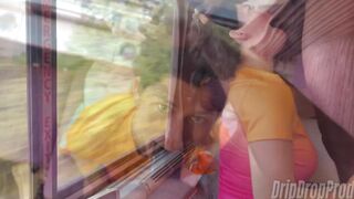 DRIPDROP Psilo Siren gets a BBC on the train