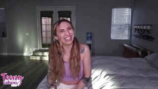 Student Nina Uses Her Body To Finish College Project